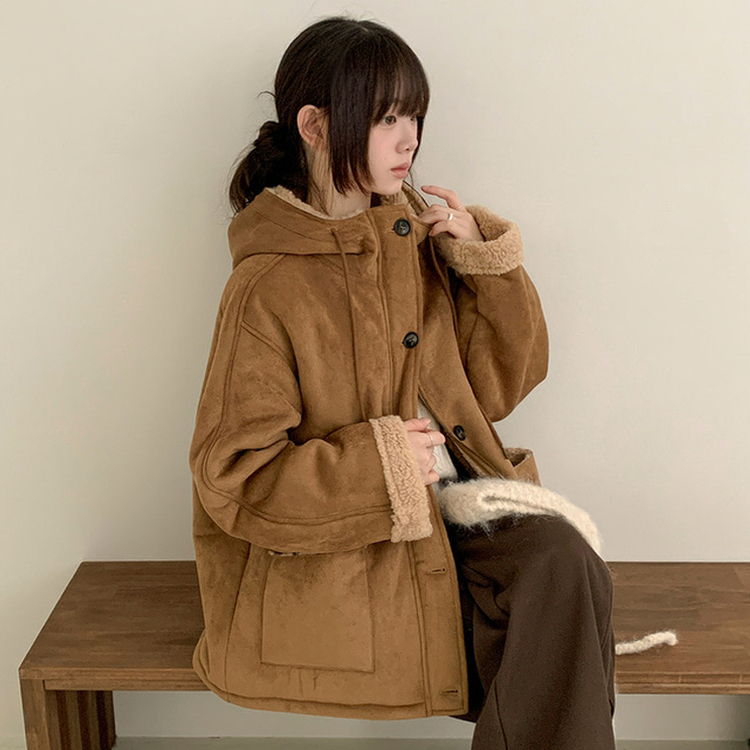 最終値下げ！ nalm. なるむ スウェードムスタンジャケット/brown スウェードムスタンジャケット/brown | Nalm.