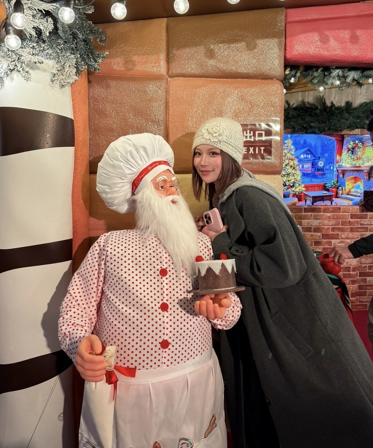 ビンテージコサージュビーニー LIGHT BEIGE