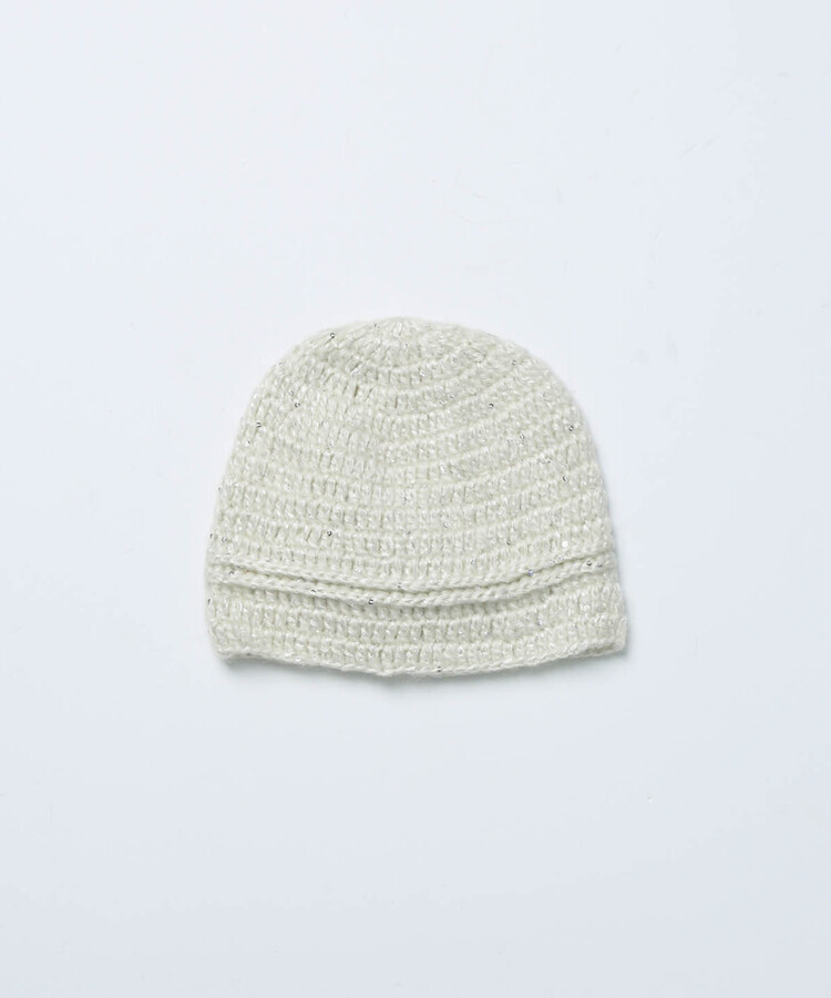 ビンテージコサージュビーニー