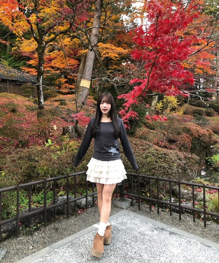 ティアードミニスカート CREAM