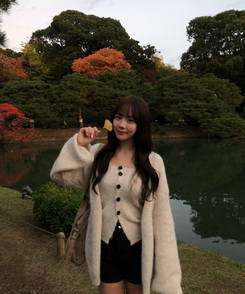 【SET】ロングカーディガン＋ボタンノースリーブトップス IVORY