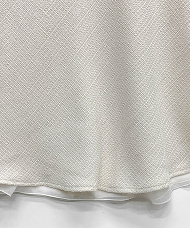 ツイードロングマーメイドスカート