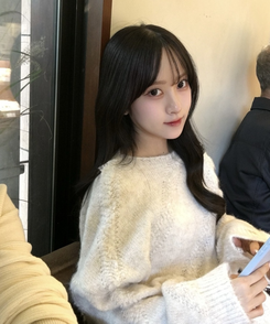 オーバーフィットルーズスクラッチニット BEIGE