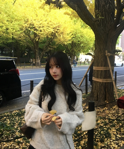 オーバーフィットルーズスクラッチニット BEIGE