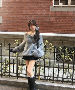 デイリーミニスカート BLACK