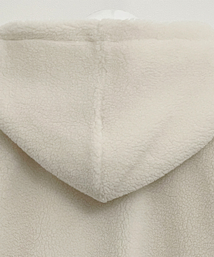 베이글양털뽀글이떡볶이후드무스탕숏자켓점퍼