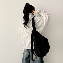 【起毛】チェックポイントパーカー OATMEAL