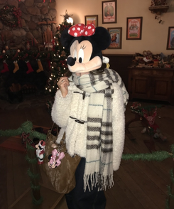 フェイクファーダッフルコート IVORY