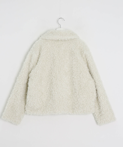 フェイクファーダッフルコート