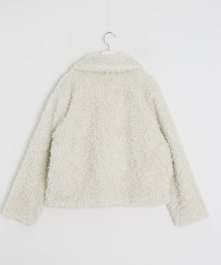 フェイクファーダッフルコート