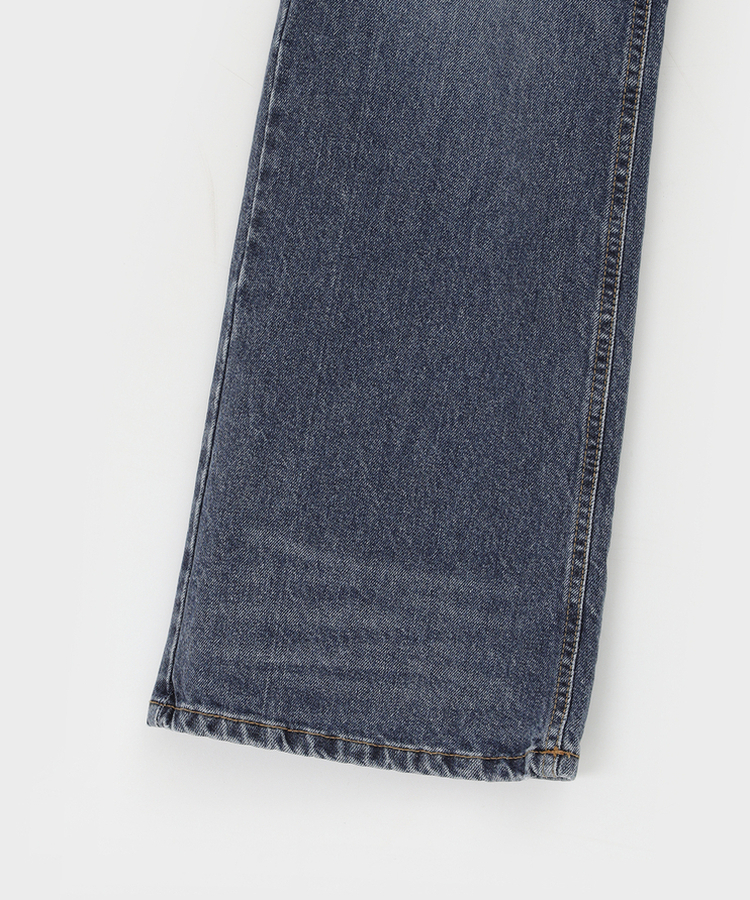 セミブーツカットデニム