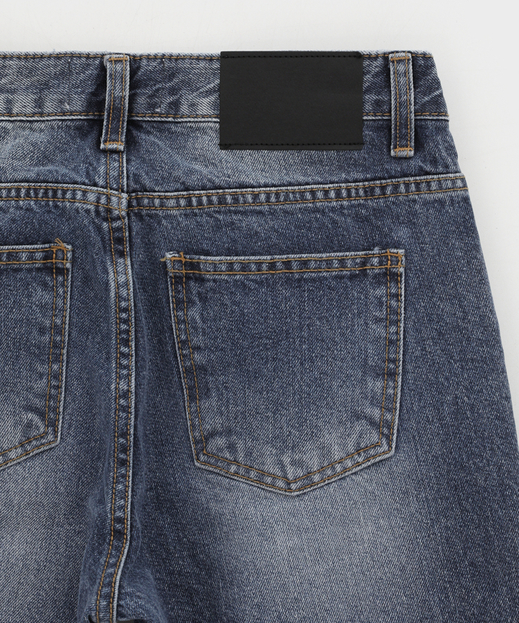 セミブーツカットデニム