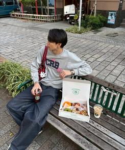 【❤️MADE】 CRBワッペントレーナー GRAY