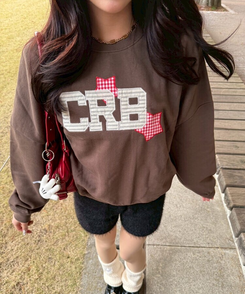 【❤️MADE】 CRBワッペントレーナー BROWN