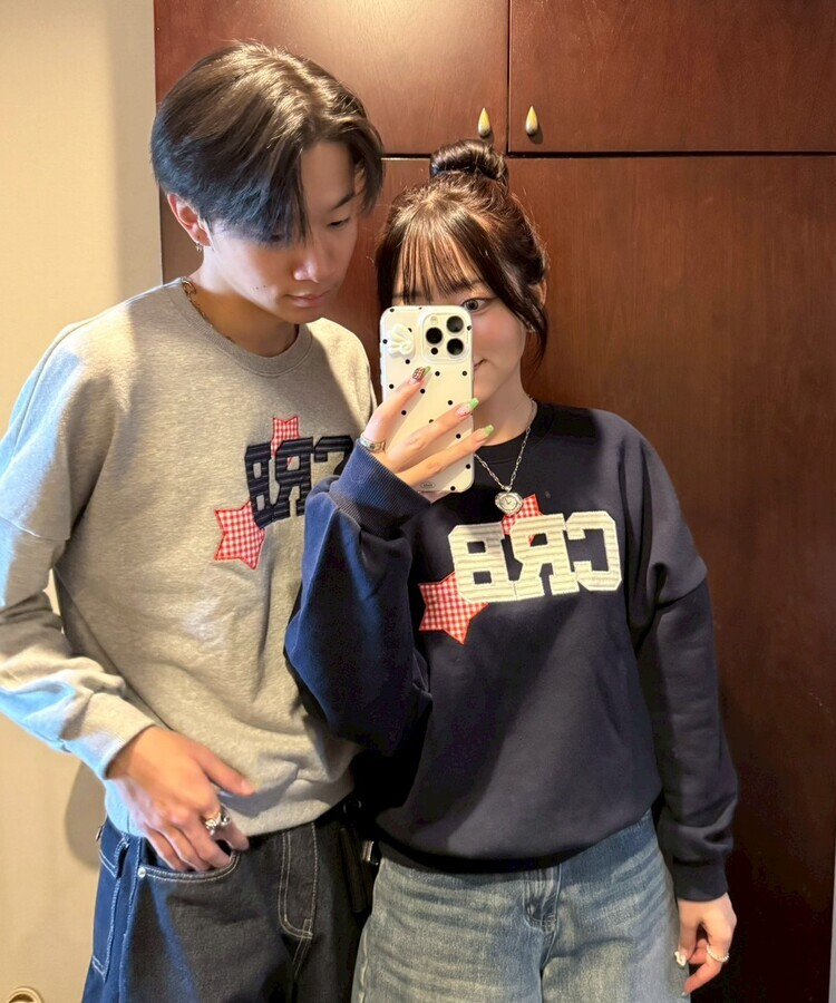 【❤️MADE】 CRBワッペントレーナー NAVY