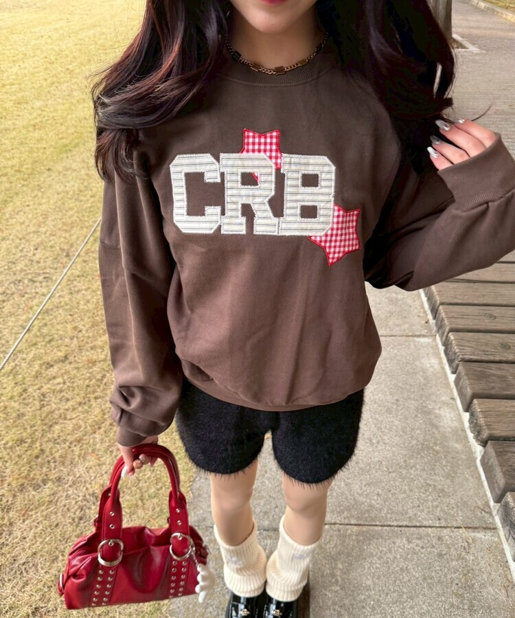 【❤️MADE】 CRBワッペントレーナー BROWN