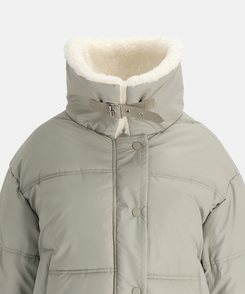 ボアカラーネックショートダウン