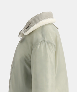 ボアカラーネックショートダウン