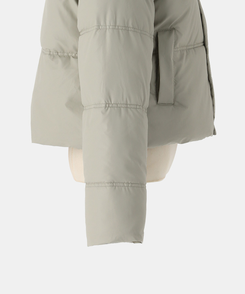 ボアカラーネックショートダウン