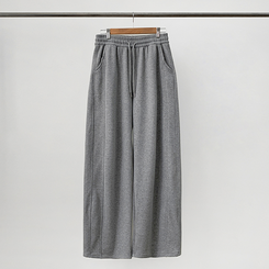 【起毛】サイドスリットトレーニングパンツ