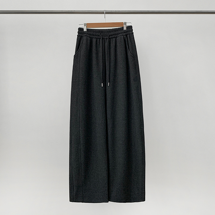 【起毛】サイドスリットトレーニングパンツ