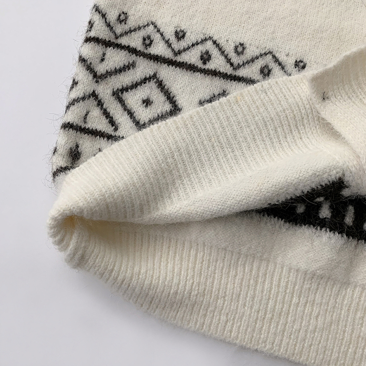 초코 라운드 가을 버튼 노르딕 긴팔 니트 가디건