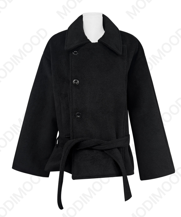 ハーフリボンダブルコート