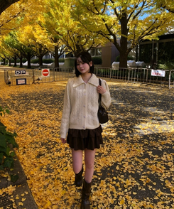 캐린 니트 가디건 아이보리