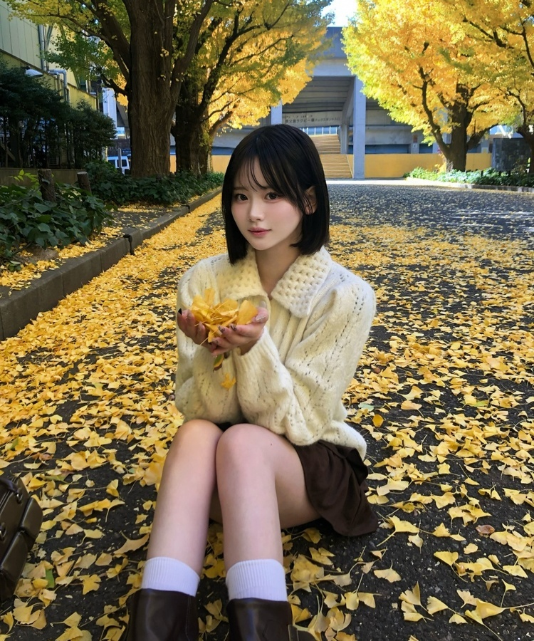 캐린 니트 가디건 아이보리