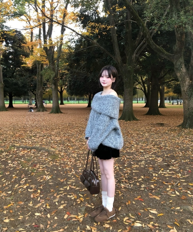 벨벳 플리츠 속바지 스커트 블랙