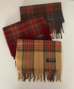 ビンテージタータンチェックマフラー