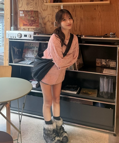 ニットウールデイリーソックス CHARCOAL