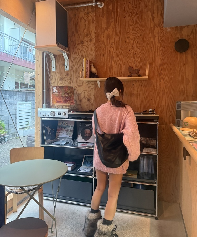 ラウンドオーバーサイズニット PINK