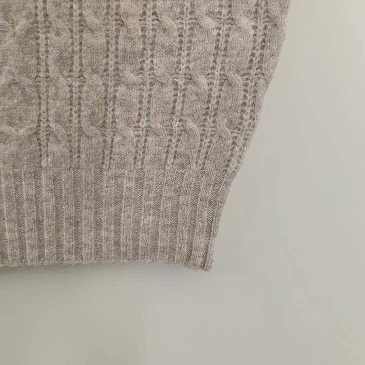 도톰 폭닥 꽈배기 케이블 라운드 오버핏 겨울 울니트 빅사이즈