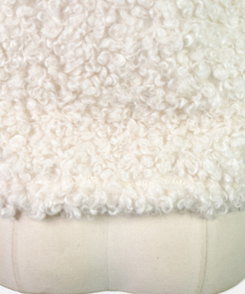 ムードハイネックボタンムートンジャケット