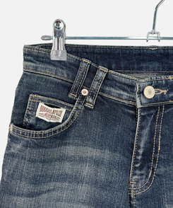 ローライズY2Kブーツカットデニムパンツ