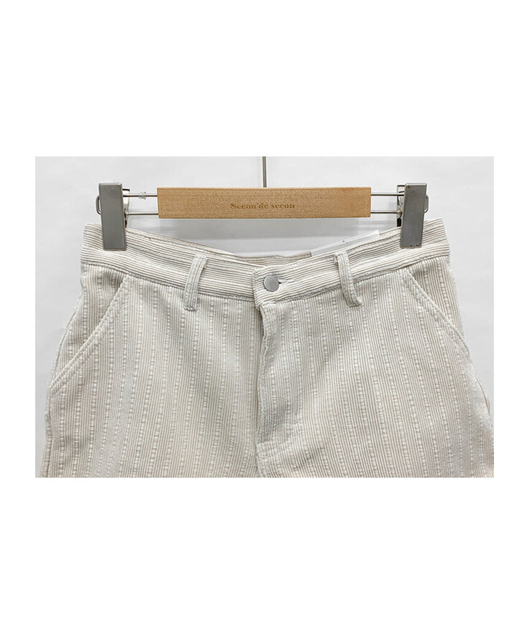 コーデュロイショートパンツ