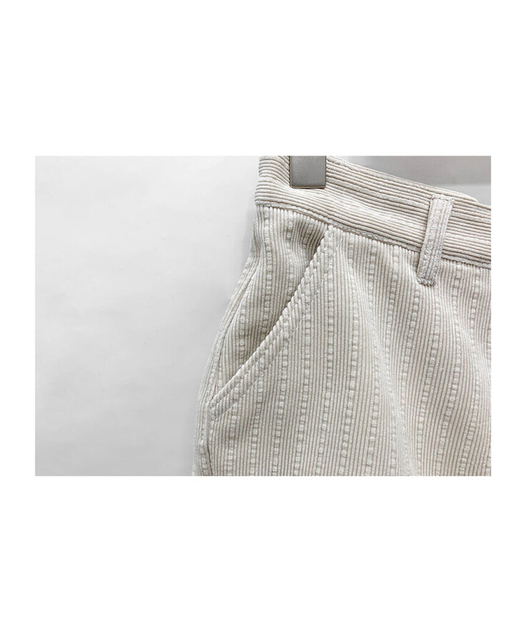 コーデュロイショートパンツ