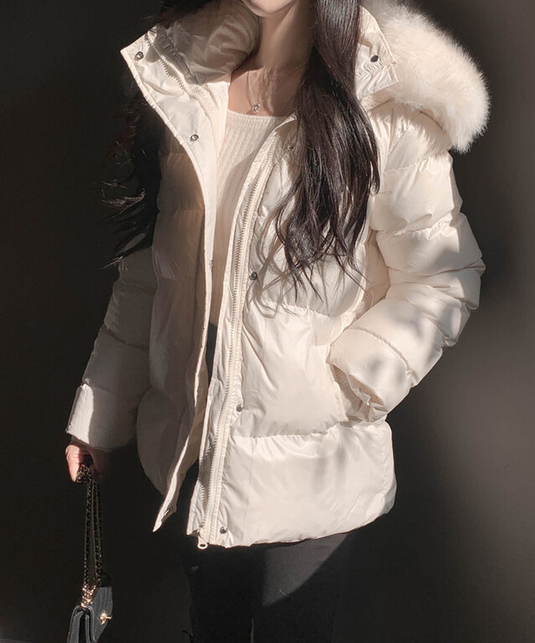 헤이브 벨티드 후드 패딩