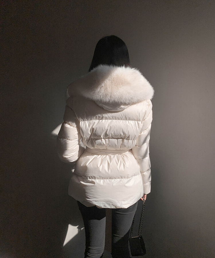 헤이브 벨티드 후드 패딩