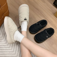 ウィンタークッションサンダル BEIGE