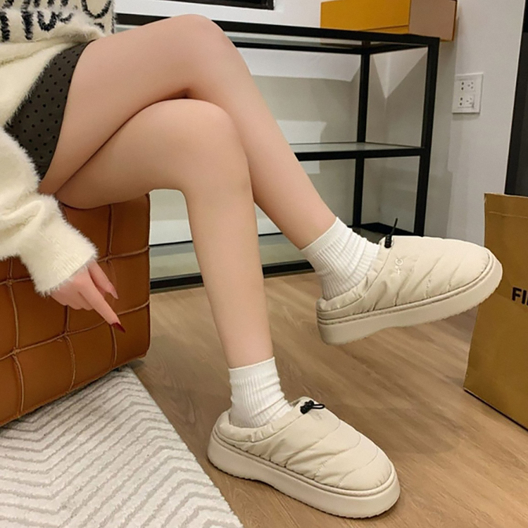 ウィンタークッションサンダル BEIGE