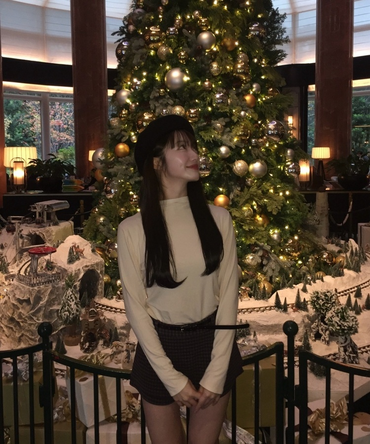 クラシックチェックミニスカート BROWN