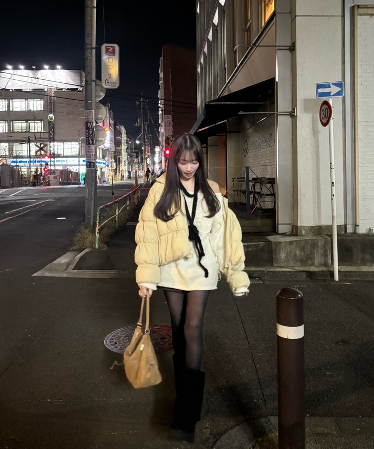 シャーリングキルティングダウン BEIGE