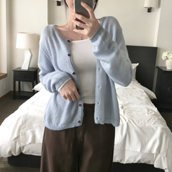 페니 홀터넥 스트랩 오프숄더 긴팔 크롭 티셔츠 화이트