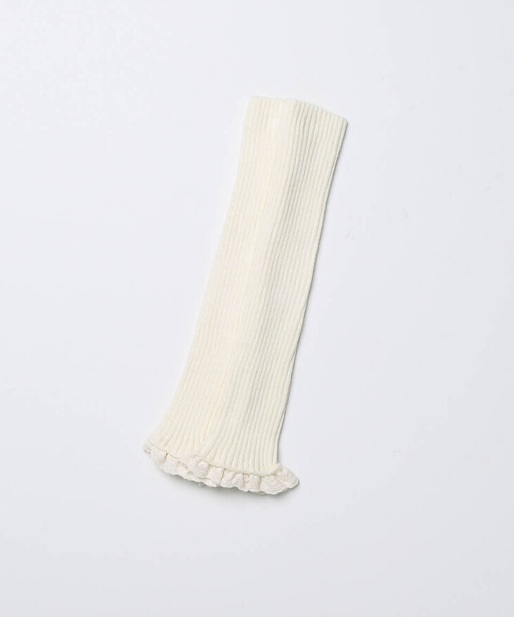 レースニットレッグウォーマー