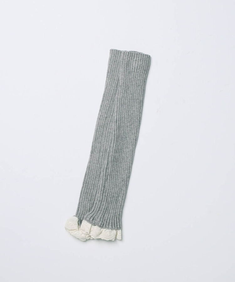 レースニットレッグウォーマー