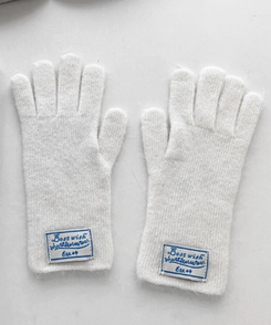 アンゴラニット手袋