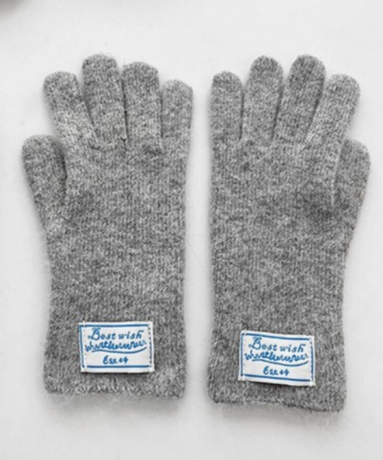 アンゴラニット手袋