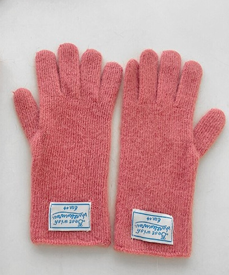 アンゴラニット手袋